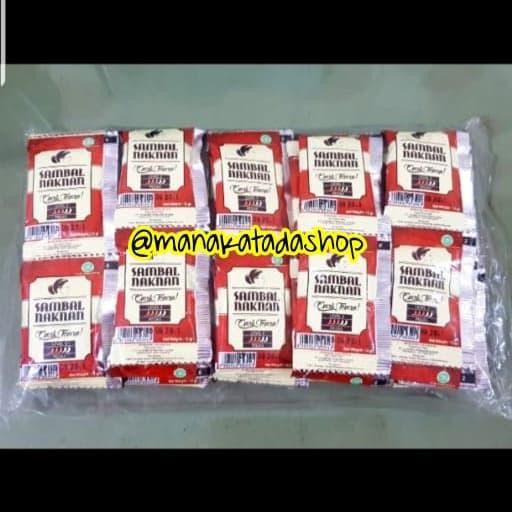 

Sambal Naknan Sachet - sambal bawang kita semua BERKUALITAS