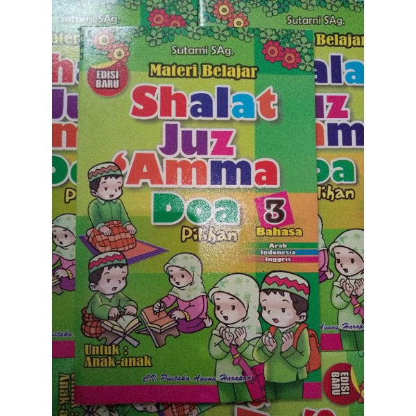 BUKU BELAJAR SHOLAT - JUZZ AMMA DAN DOA - BUKU ANAK ANAK