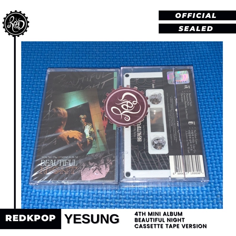 [READY STOCK] Yesung Beautiful Night Cassette Tape ver SEALED