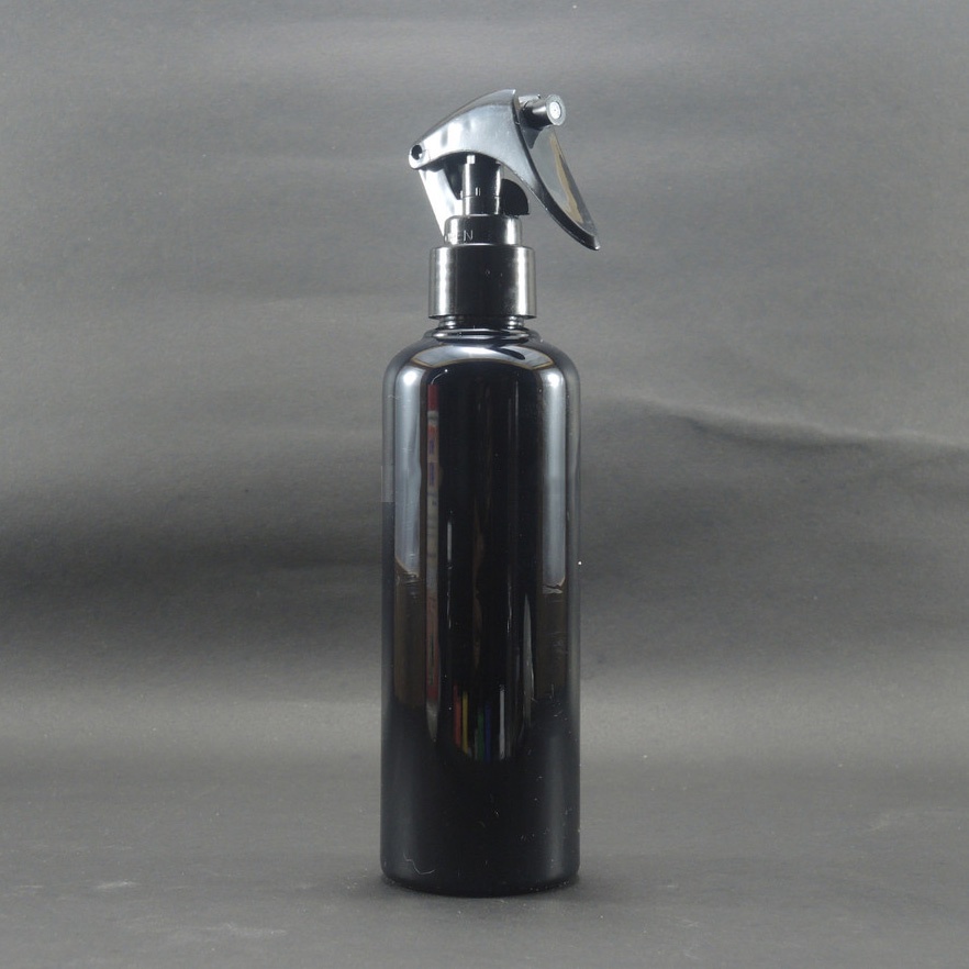 BOTOL 250ML HITAM TUTUP SPRAY TRIGGER BURUNG N24 / BOTOL 250ML TRIGGER BURUNG SPRAY [HARGA GROSIR]