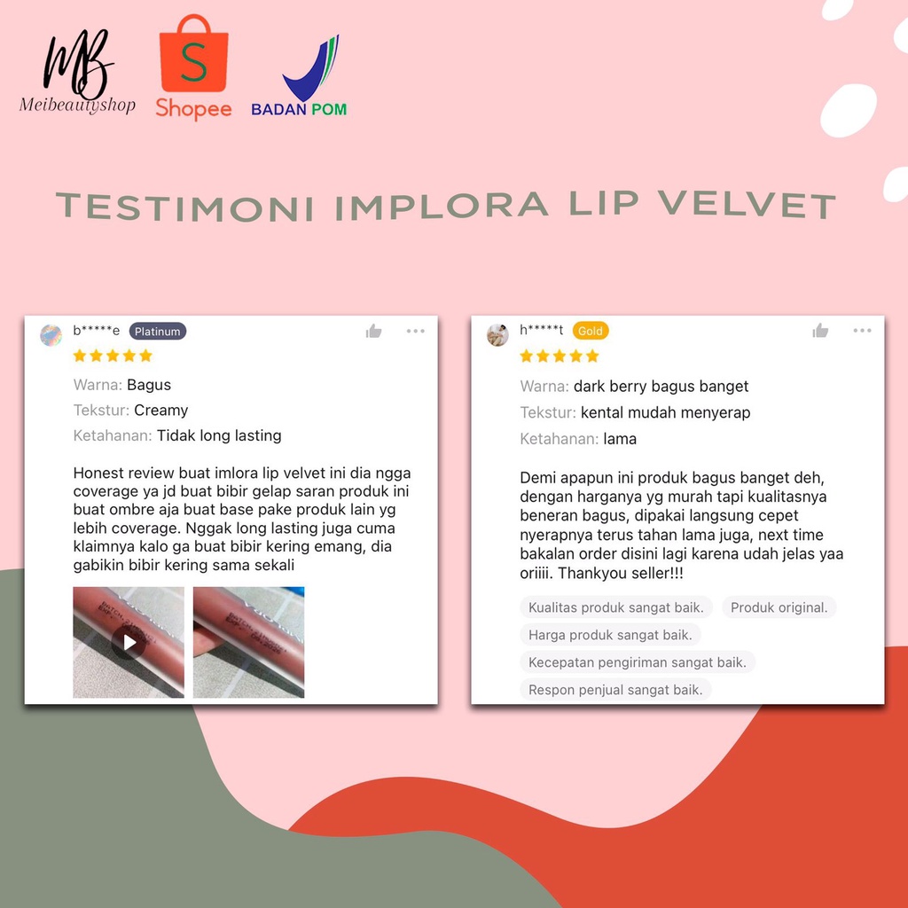 Implora Lip Velvet 4,6gr