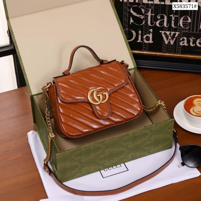 GG marmont top handle high premium AAA