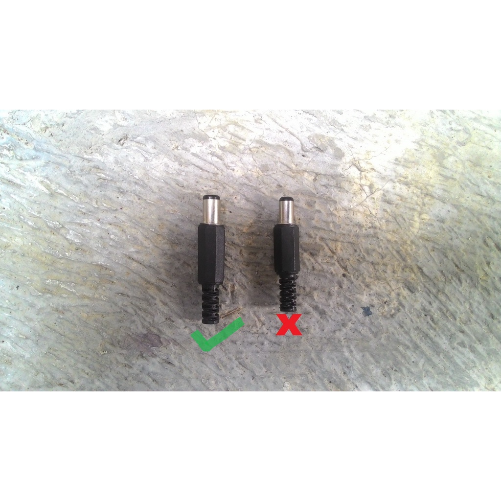 jack jek adaptor dc lobang lubang besar efek gitar boss GT dan zoom GFX G7