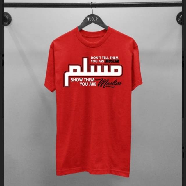 Kaos dakwah grosir/satuan