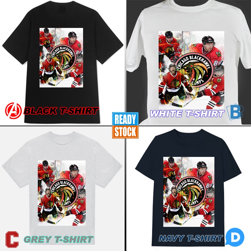 Chicago Blackhawks Ice Hockey Team Tshirt