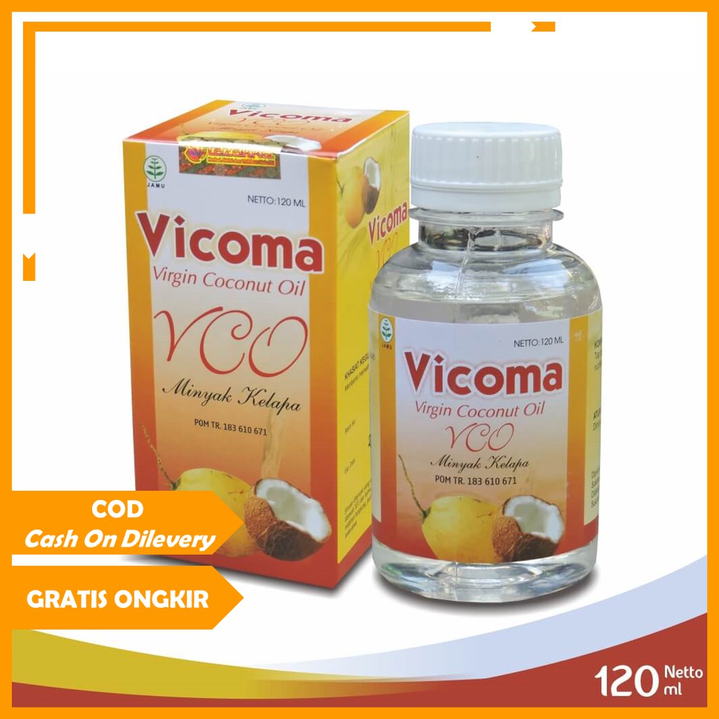 Vicoma VCO Minyak Virgin Coconut Oil Obat Kolesterol Herbal 120ml | TOKO Herbalife Murah