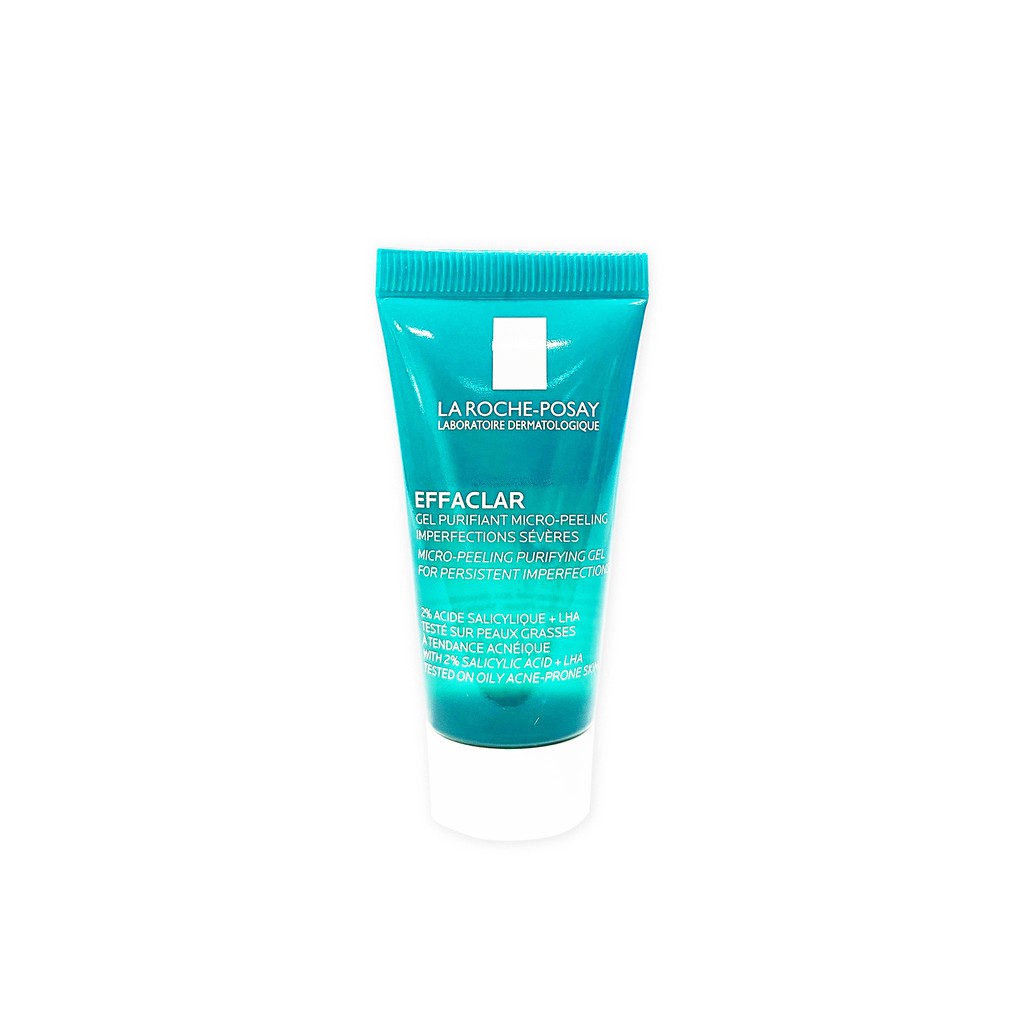[GIMMICK] La Roche Posay Effaclar Acne Micro-Peeling 15ml- Facial/ Body Wash Kulit Jerawat/Berminyak