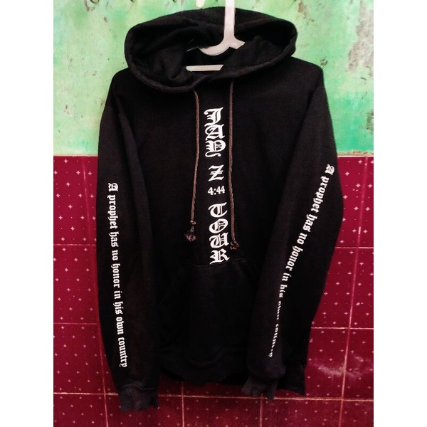 FOG FEAR OF GOD JAY Z TOUR HOODIE.SIZE M
