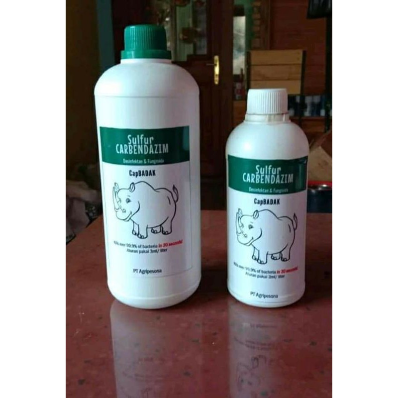 Cap Badak 1ltr - Sulfur Carbendazim Desinfektan & Fungisida