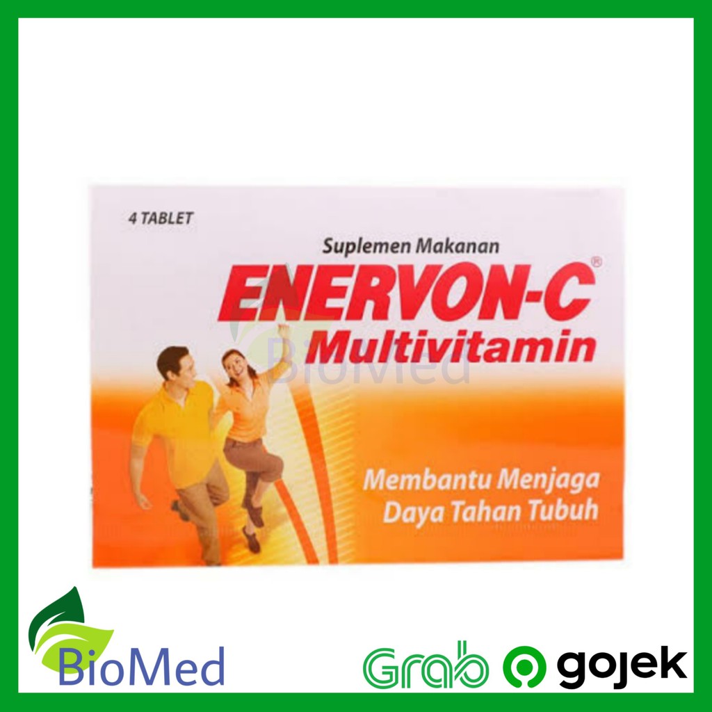 ENERVON C TABLET STRIP - Vitamin C Suplemen Kesehatan