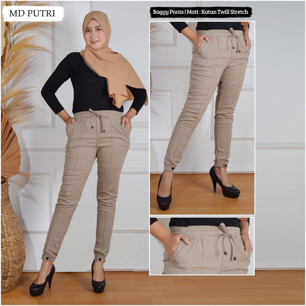BAHAN KATUN TWILL STRETCH PREMIUM IMPORT