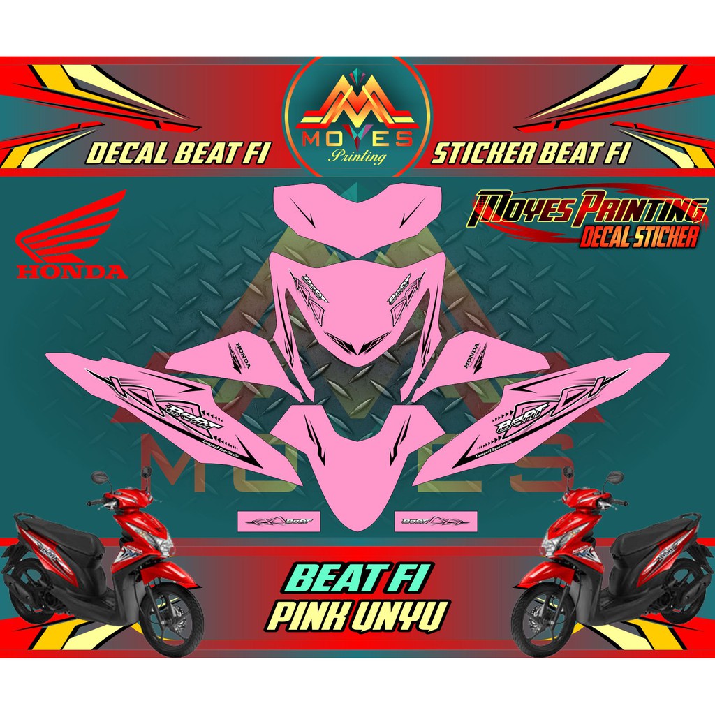 Sticker Full Body Motor Beat Fi Decal Full Body Honda Beat Esp