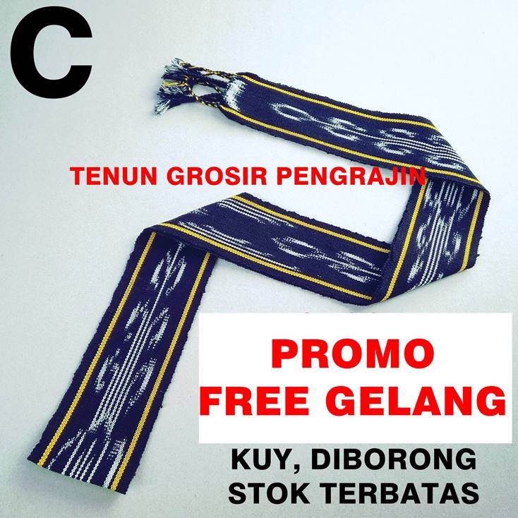 Ikat Kepala Tenun Etnik Motif Dayak Kalimantan Toraja Bali Sumba Papua Lombok Kain PROMO TERMURAH-2