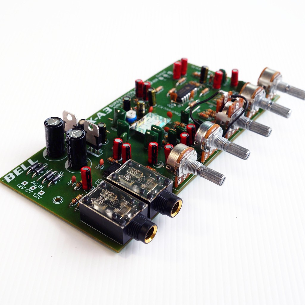 Kit PreAmplifier Tone Control BSX-A3 Sanjaya BGR