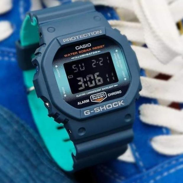 Telah Hadir.. TERLARISJAM TANGAN PRIA G-SHOCK CASIO DW 5600 GS CASIO SEGI WARNA HITAM ANTI AIR DIGIT