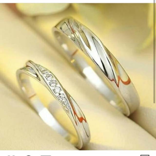 cincin couple perak /cincin perak/custom jewelry