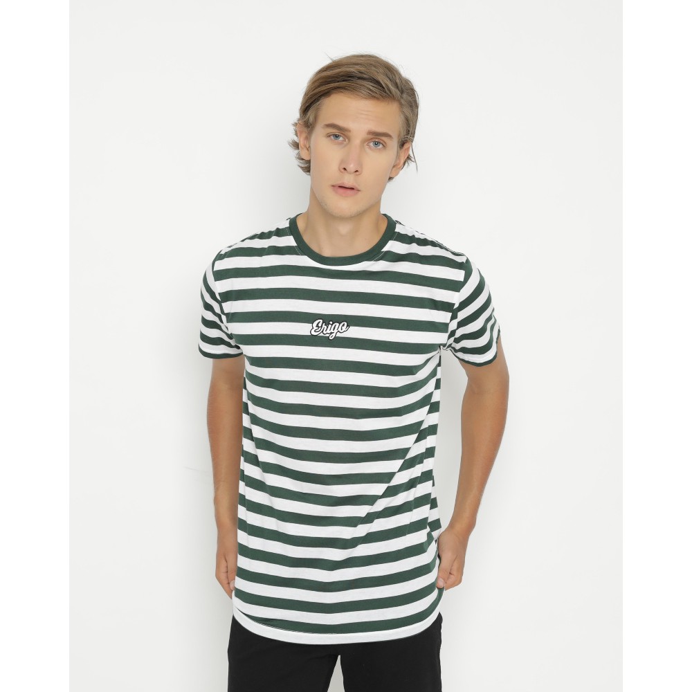 Erigo T-Shirt Stripe Jirco White