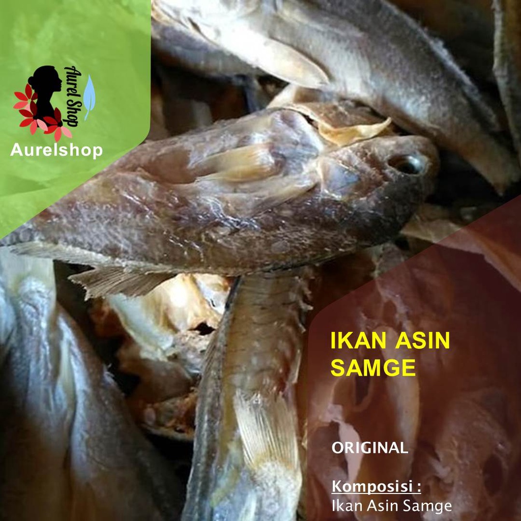 

250 gram Ikan Asin Samge Belah