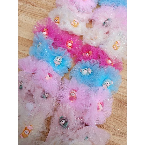 [ULTRATOYS] KARET RAMBUT KARAKTER LUCU IKAT RAMBUT 1 PASANG