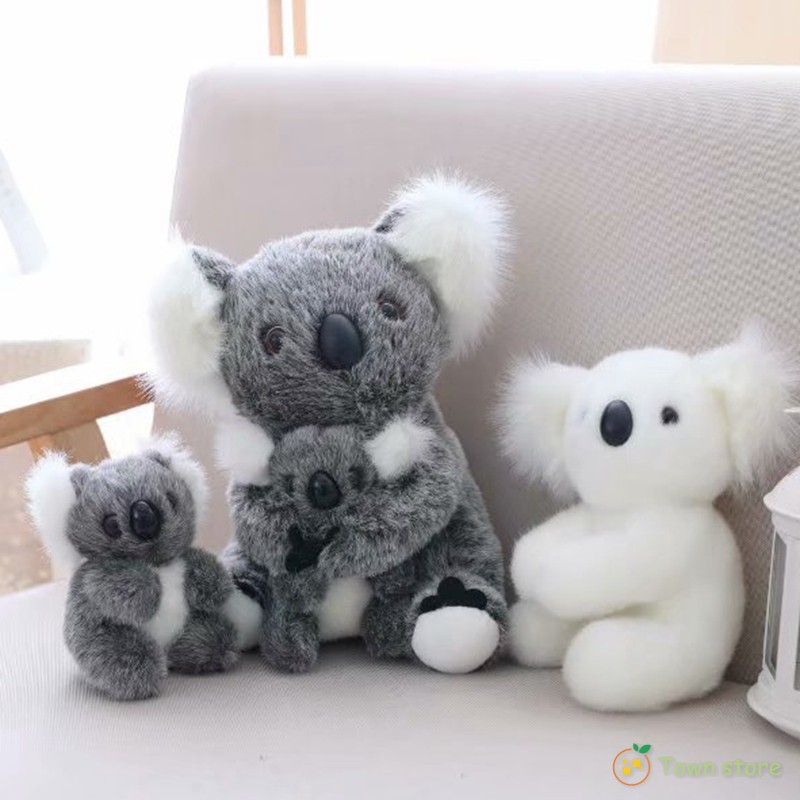 【New！！！】28cm Koala Wildlife Teddy Bear Plush Toy Stuffed Animal Cuddly Doll Christmas Gift