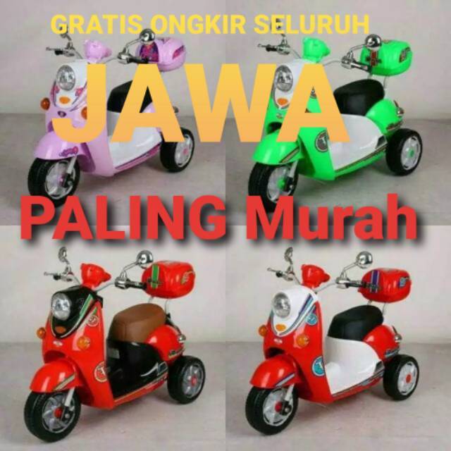 Motor Aki Anak scoopy anak Motor mainan
