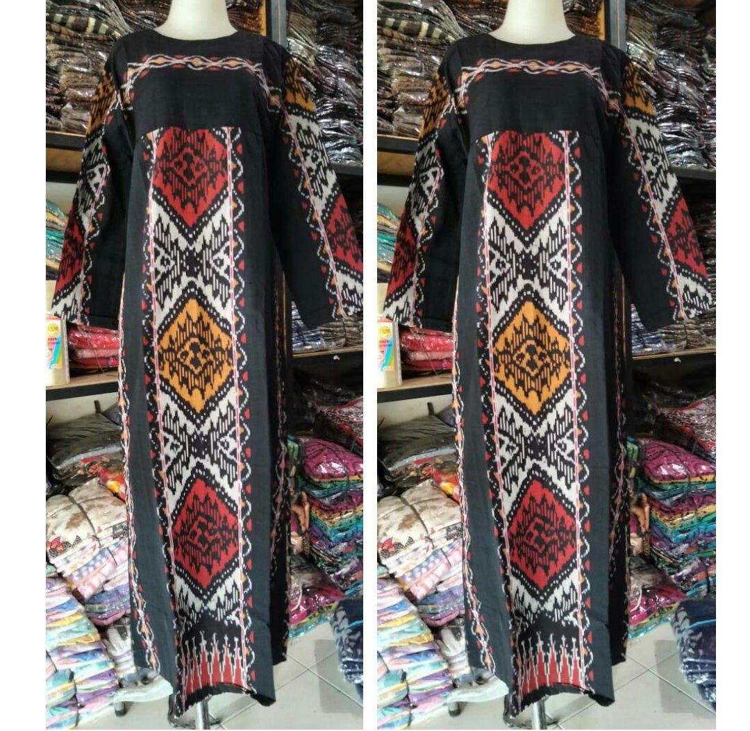 Gamis Siren Tenun Troso • Sarimbit Batik • Gamis Batik Maxy Terbaru
