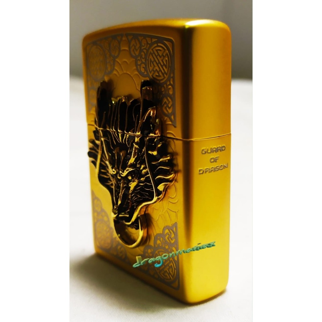 Korek Zippo Original Dragon Guard GN Nickle Brass