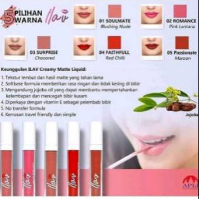 ILAV  creamy matte Liquid