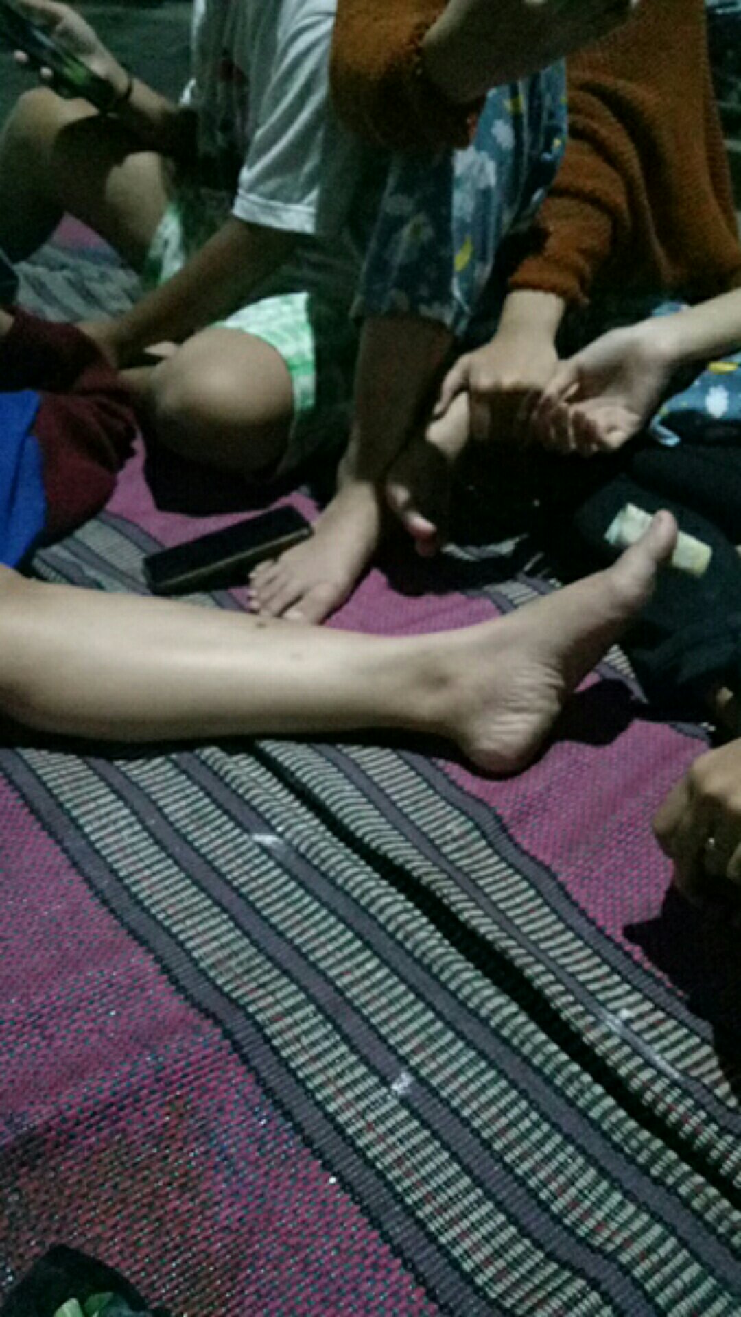 Tempat Tissue Kanvas Kotak Penyimpanan Tissue