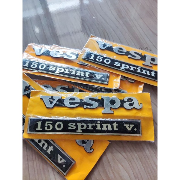 Emblem Vespa Super Sprint SET