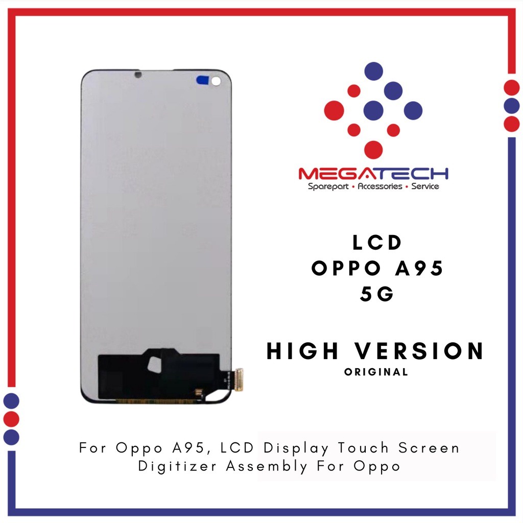 LCD Oppo A95 5G / Oppo Reno 5F / Realme 8 Pro Fullset Touchscreen