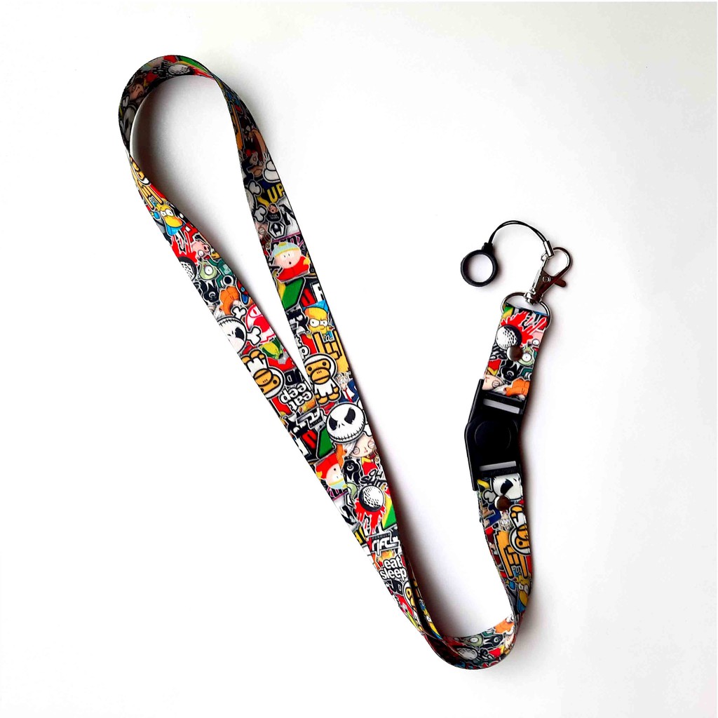 

Lanyard printing Gantungan ID Card/Pod Motif Comic Real Pick