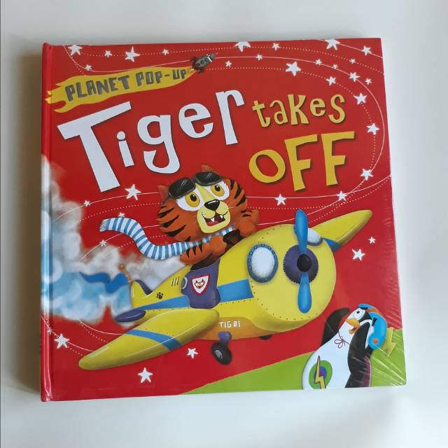 Tiger takes off - planet pop up