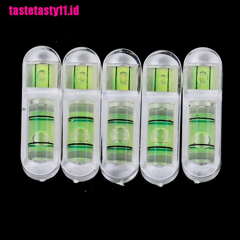 2pcs bubble spirit level mini Bentuk T Bahan Akrilik