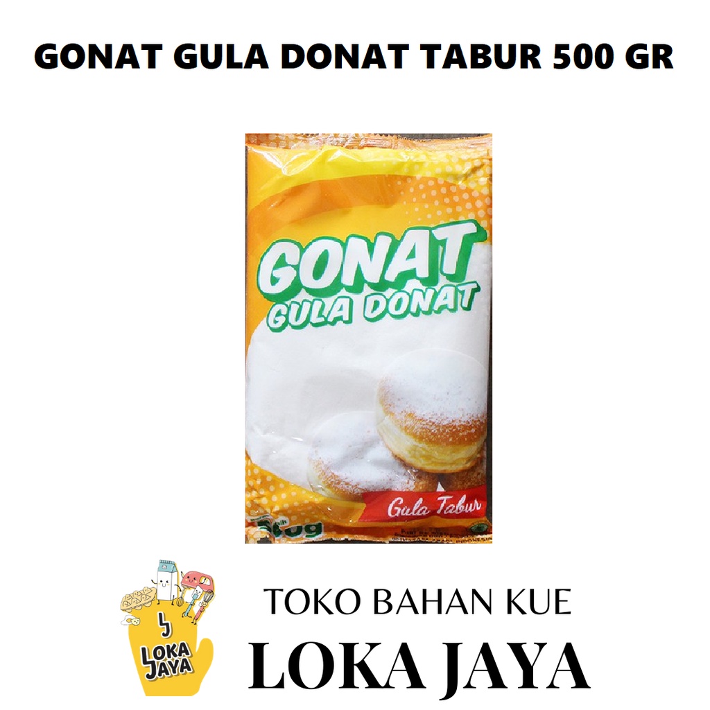 

GULA DONAT GONAT TABUR 500 GR