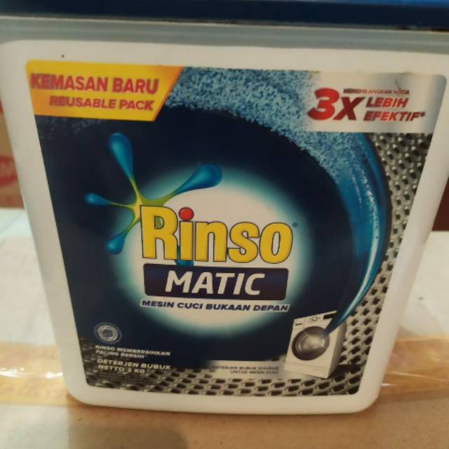 Rinso matic front load 3kg