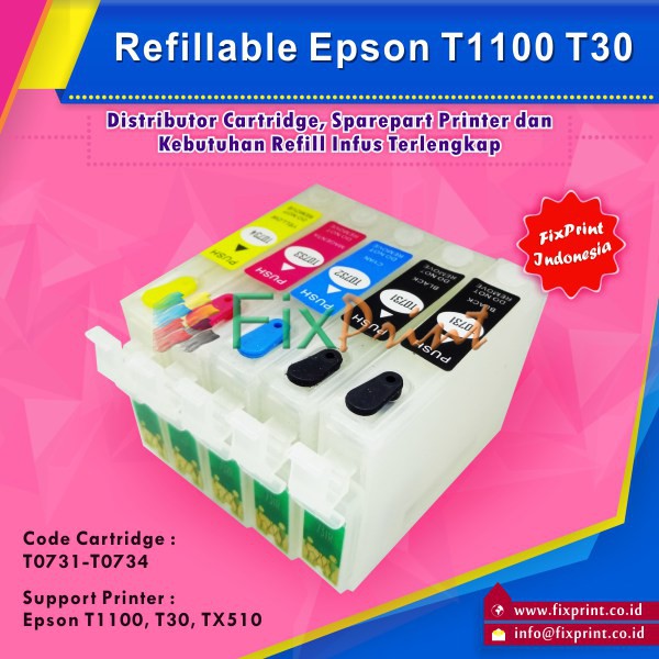 Refillable CISS Epson T1100 Murah