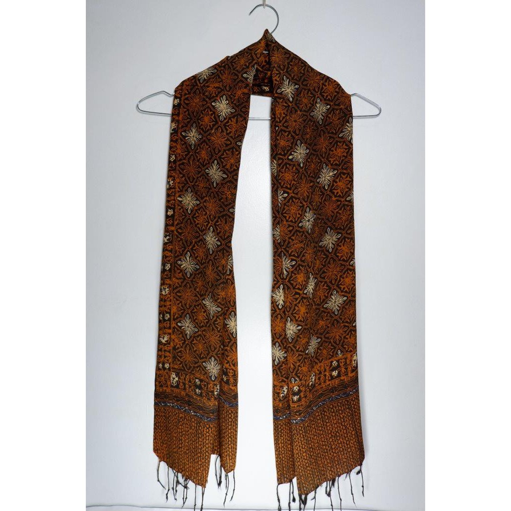 TERMURAH Scarf Batik Sutra | syal batik shawl batik scarf batik sutra
