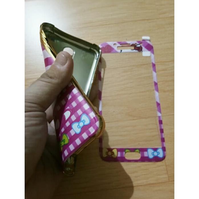 SOFTCASE SAMSUNG J7 PRO 2017 / CASE KARAKTER TEMPERED FULL J730 J7PRO