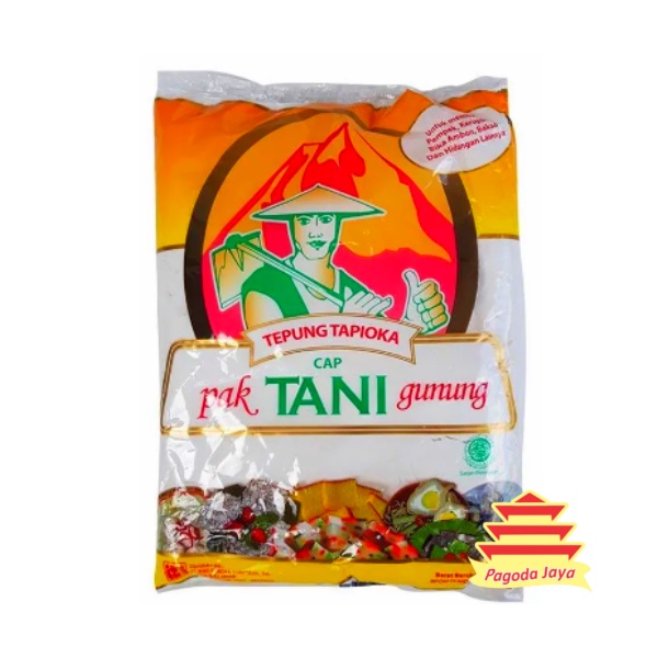 

Tepung Tapioka Pak Tani Gunung 500gr/ Tani Gunung Rose Brand