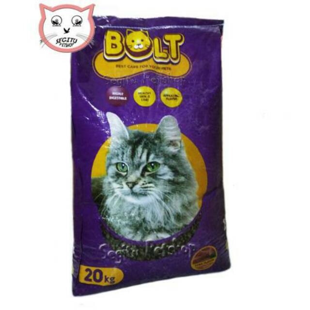 MAKANAN KUCING MURAH BOLT TUNA 20 KG