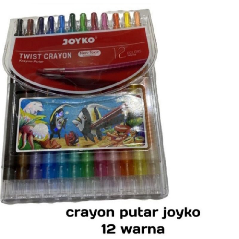 

CRAYON JOYKO/CRAYON TITI JOYKO PANJANG ISI 12/CRAYON PUTAR