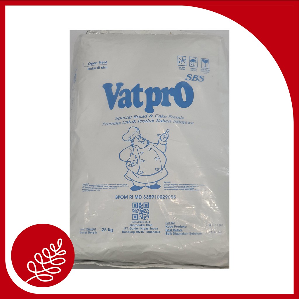 Milk Replacer Vat Pro SBS / SUSU / MAKANAN / BAHAN KUE