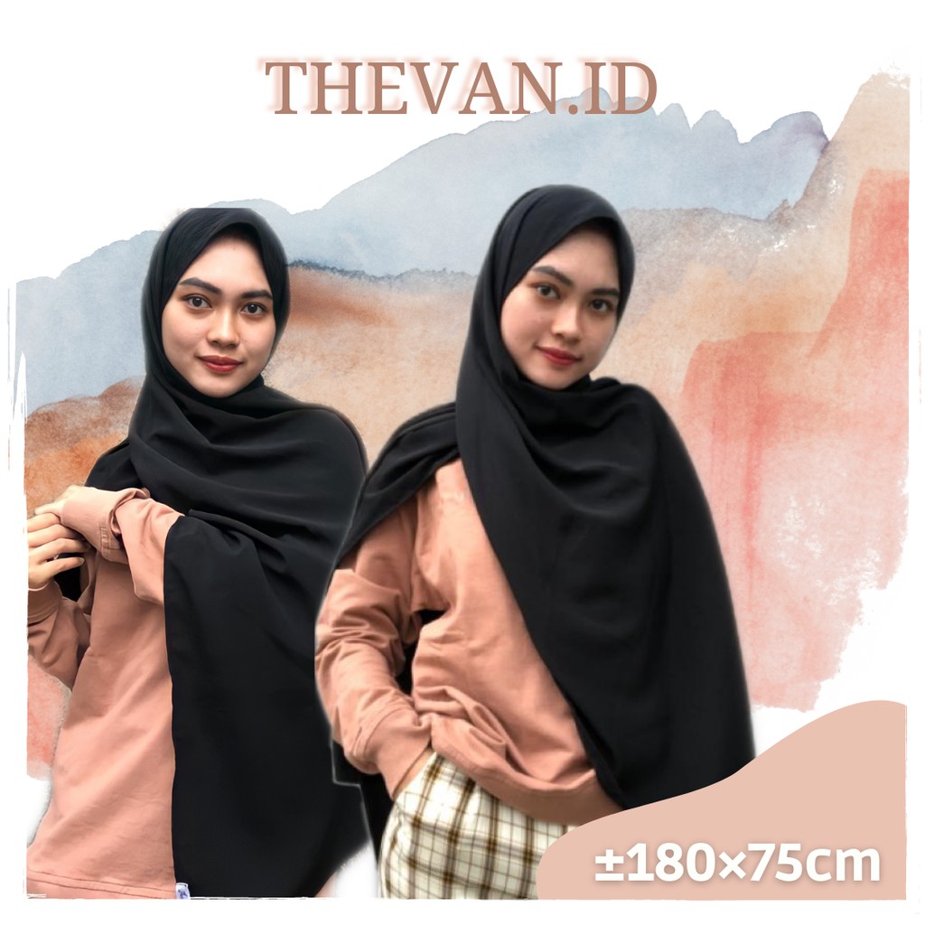 thevan.id PASHMINA WOLFIS (±180×75cm) PREMIUM | pasmina