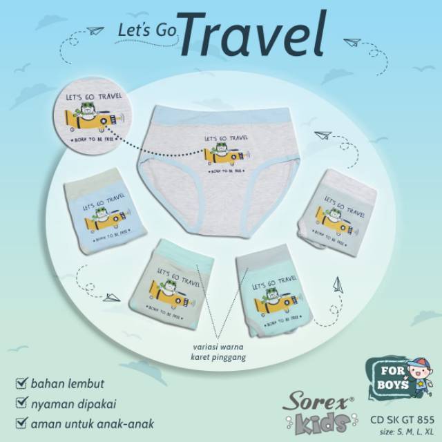 CD ANAK COWOK # UKURAN L & XL # SKGT855