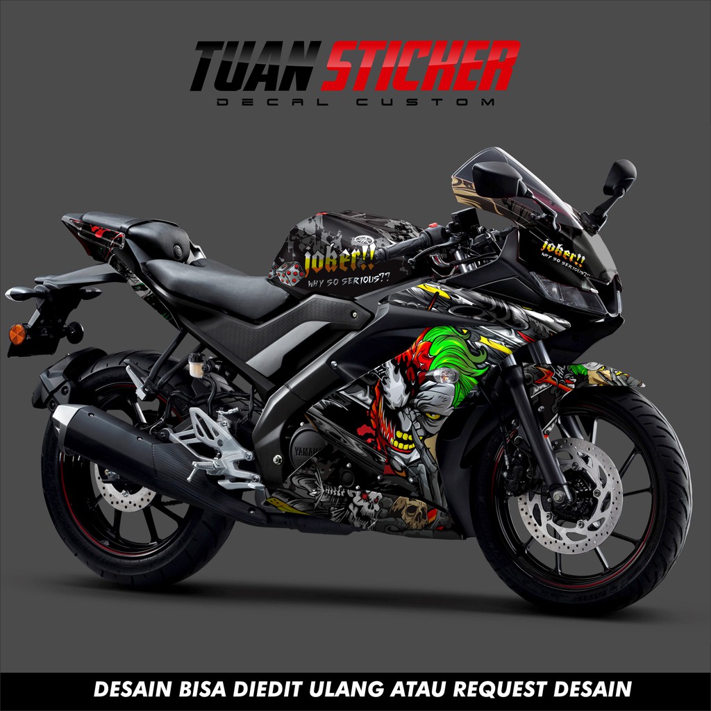 Jual Sticker Striping Decal Yamaha R15 V3, Sticker Decal R15 V3