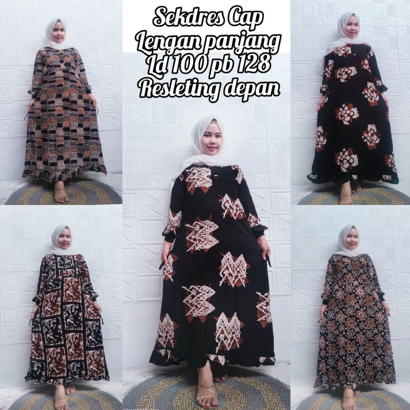 PROMOBISA COD DASTER RAYON LENGAN PANJANG / BUSUI FRIENDLY / LD 100 / KEKINIAN