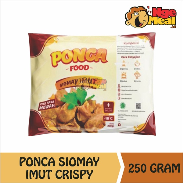 

PONCA Siomay Crispy Ikan Asli - Pondok Cabe- Siomay Imut 250 Gram