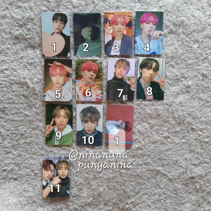 Photocard The Boyz Sunwoo