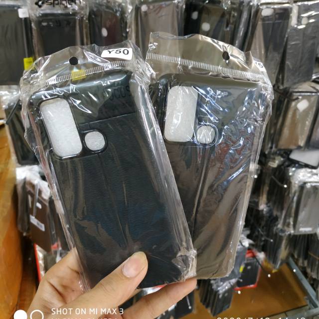 Autofocus Vivo Y50 / leather case Vivo y50 / Vivo casing vivo y50